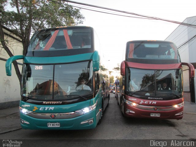 ETM - Empresa de Transporte Maullín 123 na cidade de , por Diego Alarcon. Número da foto: #2249451.