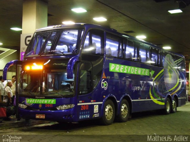 Viação Presidente 2011 na cidade de Belo Horizonte, Minas Gerais, Brasil, por Matheus Adler. Número da foto: #2249247.