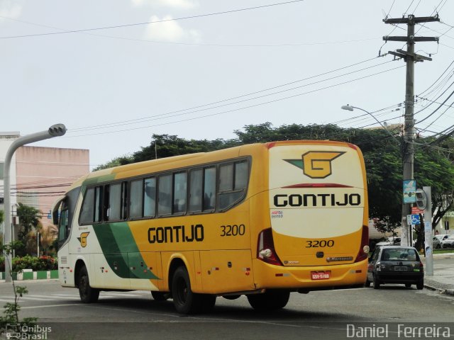 Empresa Gontijo de Transportes 3200 na cidade de Feira de Santana, Bahia, Brasil, por Daniel  Ferreira. ID da foto: 2249270.