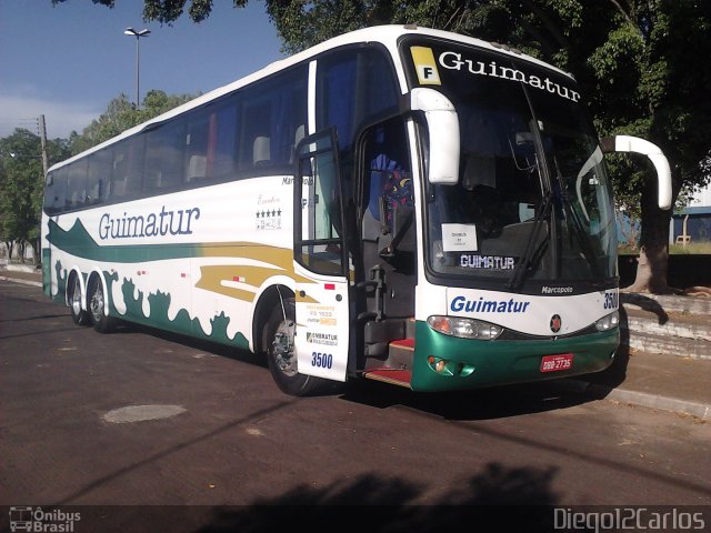 Guimatur Turismo 3500 na cidade de Lucélia, São Paulo, Brasil, por Diego Carlos Oliveira. Número da foto: #2249942.