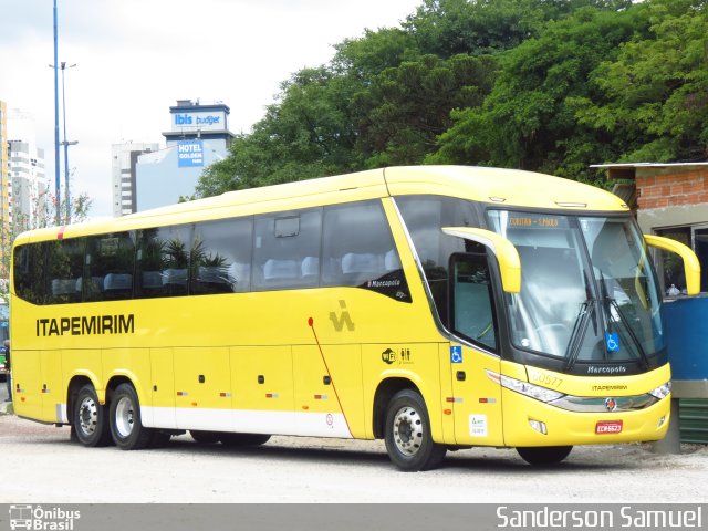 Viação Itapemirim 60577 na cidade de Curitiba, Paraná, Brasil, por Sanderson Samuel. Número da foto: #2250011.