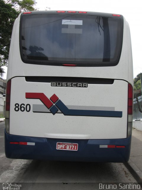 Gracimar Transporte e Turismo 860 na cidade de Taboão da Serra, São Paulo, Brasil, por Bruno Santino. Número da foto: #2251526.