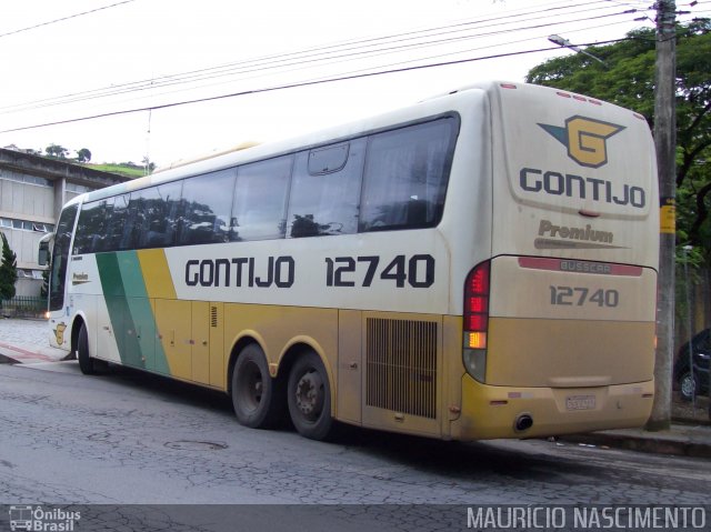 Empresa Gontijo de Transportes 12740 na cidade de Belo Horizonte, Minas Gerais, Brasil, por Maurício Nascimento. Número da foto: #2251598.