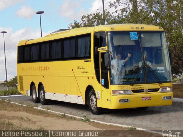 Viação Itapemirim 45321 na cidade de Campina Grande, Paraíba, Brasil, por Felipe Pessoa de Albuquerque. Número da foto: #2251847.