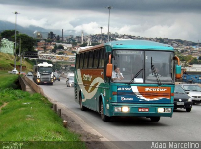 Scatur 4392 na cidade de Belo Horizonte, Minas Gerais, Brasil, por Adão Raimundo Marcelino. ID da foto: 2252494.