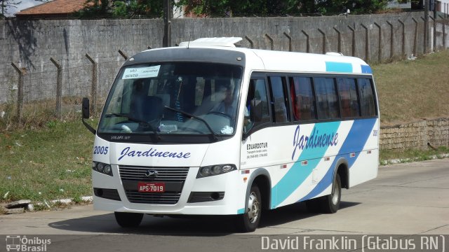 Auto Viação Jardinense 2005 na cidade de Natal, Rio Grande do Norte, Brasil, por David Franklin. Número da foto: #2251118.