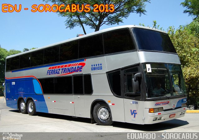 Viação Ferraz Trindade 0709 na cidade de São Paulo, São Paulo, Brasil, por EDUARDO - SOROCABUS. Número da foto: #2251695.