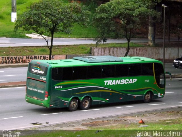 Transcap 8490 na cidade de Belo Horizonte, Minas Gerais, Brasil, por Adão Raimundo Marcelino. ID da foto: 2252542.