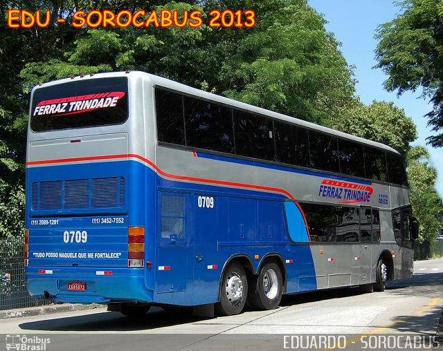Viação Ferraz Trindade 0709 na cidade de São Paulo, São Paulo, Brasil, por EDUARDO - SOROCABUS. Número da foto: #2251717.