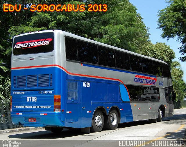 Viação Ferraz Trindade 0709 na cidade de São Paulo, São Paulo, Brasil, por EDUARDO - SOROCABUS. ID da foto: 2251717.