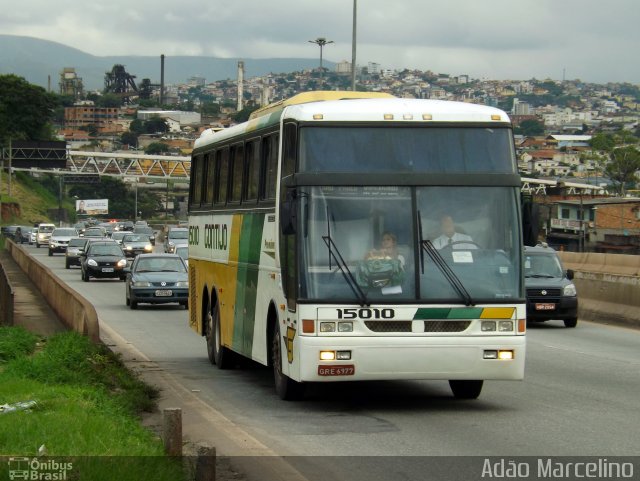 Empresa Gontijo de Transportes 15010 na cidade de Belo Horizonte, Minas Gerais, Brasil, por Adão Raimundo Marcelino. ID da foto: 2252417.