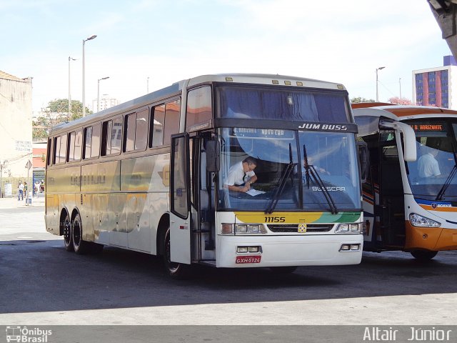 Empresa Gontijo de Transportes 11155 na cidade de Belo Horizonte, Minas Gerais, Brasil, por Altair Júnior. ID da foto: 2251333.