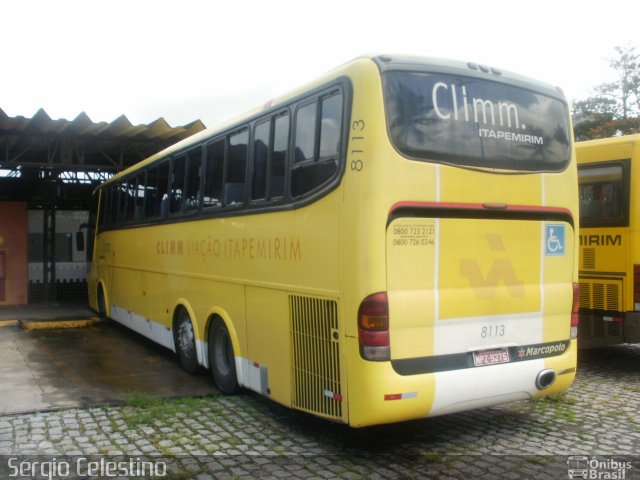 Viação Itapemirim 8113 na cidade de Maceió, Alagoas, Brasil, por Sérgio Celestino. ID da foto: 2251844.