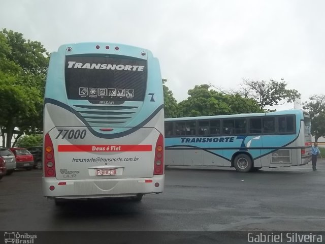 Transnorte - Transporte e Turismo Norte de Minas 77000 na cidade de Montes Claros, Minas Gerais, Brasil, por Gabriel Silveira. Número da foto: #2250821.