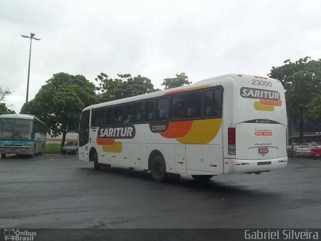 Saritur - Santa Rita Transporte Urbano e Rodoviário 23000 na cidade de Montes Claros, Minas Gerais, Brasil, por Gabriel Silveira. Número da foto: #2250813.