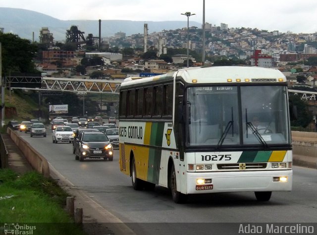 Empresa Gontijo de Transportes 10275 na cidade de Belo Horizonte, Minas Gerais, Brasil, por Adão Raimundo Marcelino. ID da foto: 2252425.