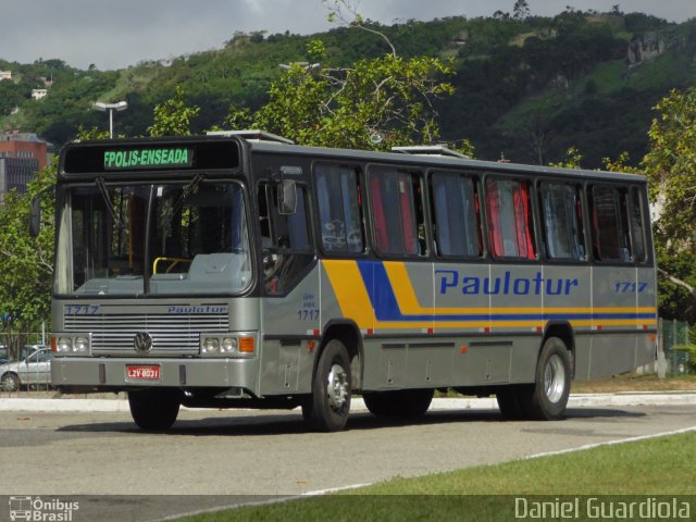 Paulotur Transporte e Turismo 1717 na cidade de Florianópolis, Santa Catarina, Brasil, por Daniel Guardiola. ID da foto: 2252127.