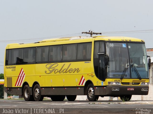 Viação Itapemirim 45253 na cidade de Teresina, Piauí, Brasil, por João Victor. Número da foto: #2250610.