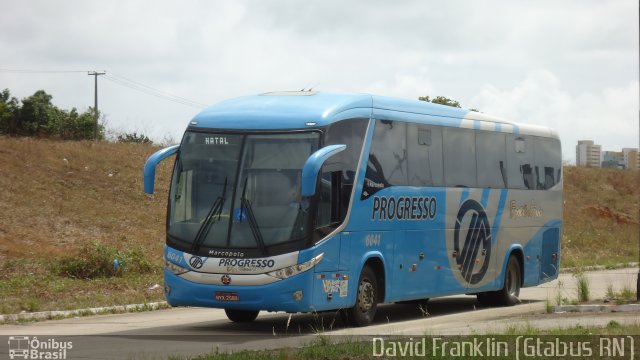 Auto Viação Progresso 6041 na cidade de Natal, Rio Grande do Norte, Brasil, por David Franklin. Número da foto: #2251119.