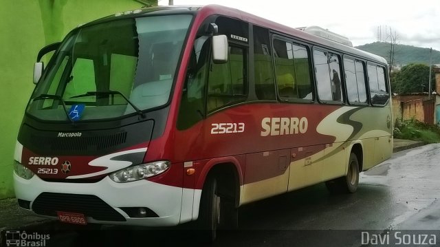 Viação Serro 25213 na cidade de Betim, Minas Gerais, Brasil, por Davi Souza. Número da foto: #2254244.