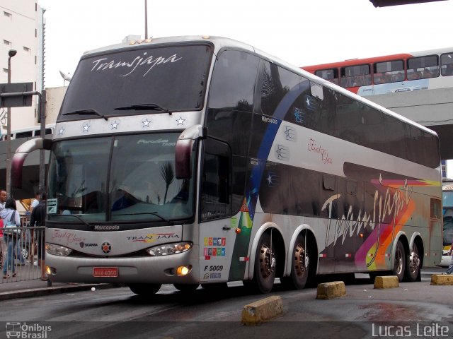 Transjapa Tours F 5009 na cidade de Belo Horizonte, Minas Gerais, Brasil, por Lucas Leite. ID da foto: 2254258.