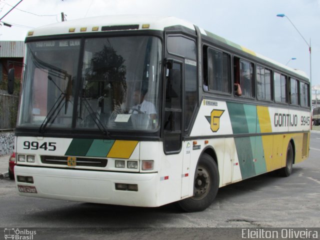 Empresa Gontijo de Transportes 9945 na cidade de Feira de Santana, Bahia, Brasil, por Eleilton Oliveira. ID da foto: 2254995.