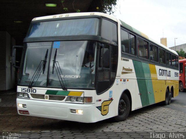 Empresa Gontijo de Transportes 15810 na cidade de Belo Horizonte, Minas Gerais, Brasil, por Tiago  Alves. ID da foto: 2255067.