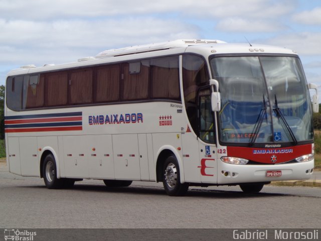 Expresso Embaixador 422 na cidade de Pelotas, Rio Grande do Sul, Brasil, por Gabriel  Morosoli. Número da foto: #2253455.