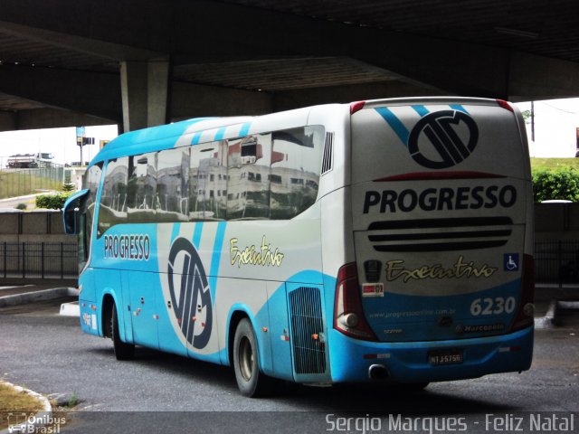 Auto Viação Progresso 6230 na cidade de Aracaju, Sergipe, Brasil, por Sergio Marques . ID da foto: 2253968.