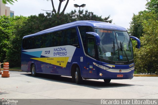 Nacional Expresso 72113 na cidade de São Paulo, São Paulo, Brasil, por Ricardo Luiz. Número da foto: #2254649.