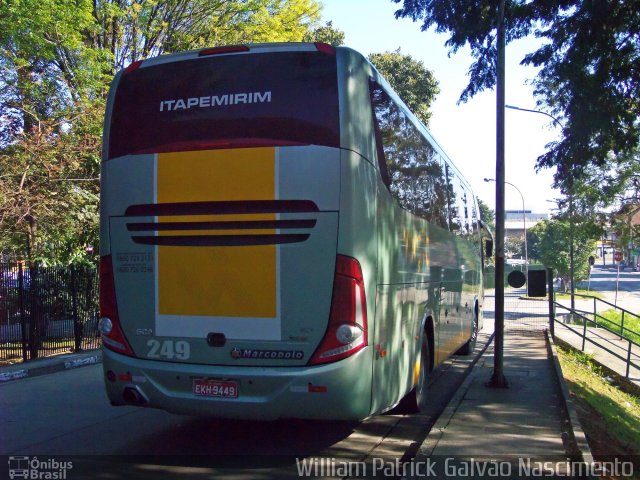 Viação Itapemirim 249 na cidade de São Paulo, São Paulo, Brasil, por William Patrick Galvão Nascimento. ID da foto: 2253592.