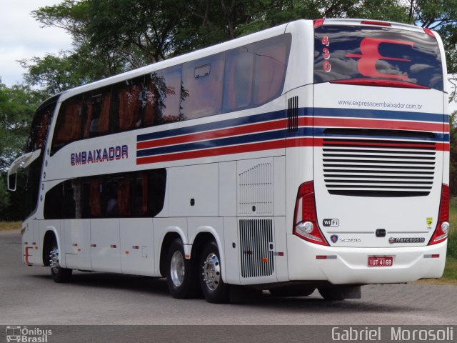 Expresso Embaixador 430 na cidade de Pelotas, Rio Grande do Sul, Brasil, por Gabriel  Morosoli. Número da foto: #2253513.