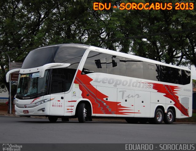 Leopoldina Turismo 6000 na cidade de Sorocaba, São Paulo, Brasil, por EDUARDO - SOROCABUS. Número da foto: #2256674.