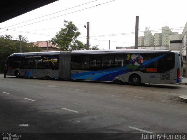 Metra - Sistema Metropolitano de Transporte 8311 na cidade de São Bernardo do Campo, São Paulo, Brasil, por Johnny Ferreira. Número da foto: #2255307.
