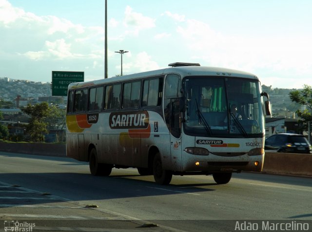 Saritur - Santa Rita Transporte Urbano e Rodoviário 15050 na cidade de Belo Horizonte, Minas Gerais, Brasil, por Adão Raimundo Marcelino. ID da foto: 2256714.