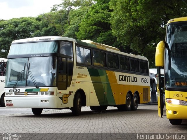 Empresa Gontijo de Transportes 15130 na cidade de São Paulo, São Paulo, Brasil, por Fernando Santos. ID da foto: 2256871.