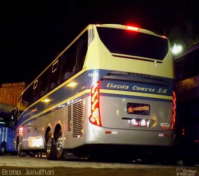 Viação Cometa 1403 na cidade de Belo Horizonte, Minas Gerais, Brasil, por Breno  Jonathan. Número da foto: #2256540.