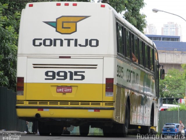 Empresa Gontijo de Transportes 9915 na cidade de São Paulo, São Paulo, Brasil, por Rodrigo Coimbra. ID da foto: 2256132.