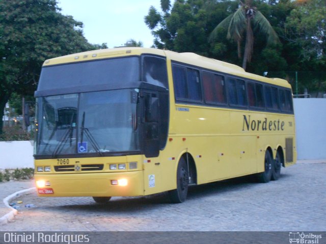 Viação Nordeste 7060 na cidade de Fortaleza, Ceará, Brasil, por Otiniel Rodrigues. Número da foto: #2255447.