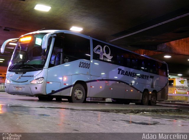 Transnorte - Transporte e Turismo Norte de Minas 82000 na cidade de Belo Horizonte, Minas Gerais, Brasil, por Adão Raimundo Marcelino. ID da foto: 2258421.