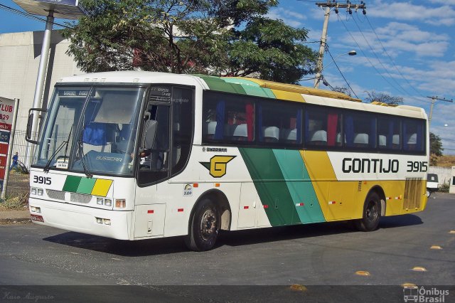 Empresa Gontijo de Transportes 3915 na cidade de Contagem, Minas Gerais, Brasil, por Káio Augusto. ID da foto: 2257389.