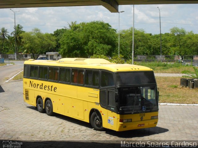Viação Nordeste 1120 na cidade de João Pessoa, Paraíba, Brasil, por Marcelo Soares Cardoso. Número da foto: #2257491.