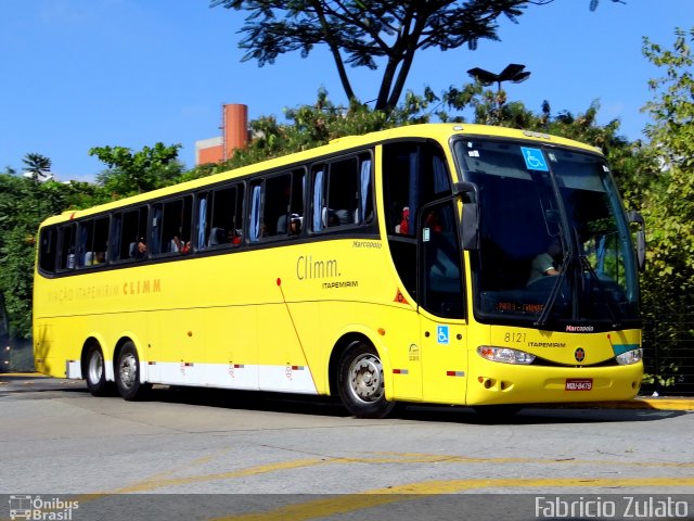 Viação Itapemirim 8121 na cidade de São Paulo, São Paulo, Brasil, por Fabricio Zulato. ID da foto: 2259260.