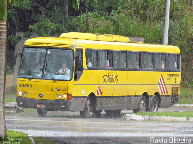 Viação Itapemirim 40383 na cidade de Paraíba do Sul, Rio de Janeiro, Brasil, por Flávio Oliveira. ID da foto: 2258220.