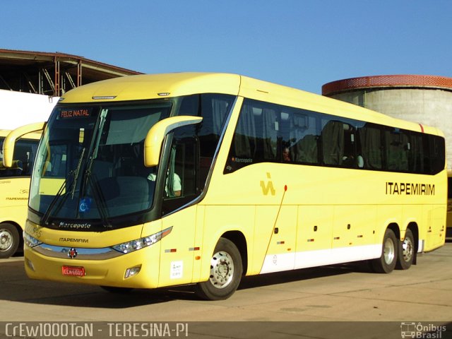 Viação Itapemirim 60535 na cidade de Teresina, Piauí, Brasil, por Clemilton Rodrigues . Número da foto: #2258890.