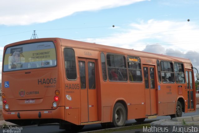 Auto Viação Redentor HA005 na cidade de Curitiba, Paraná, Brasil, por Matheus  Augusto. Número da foto: #2257629.