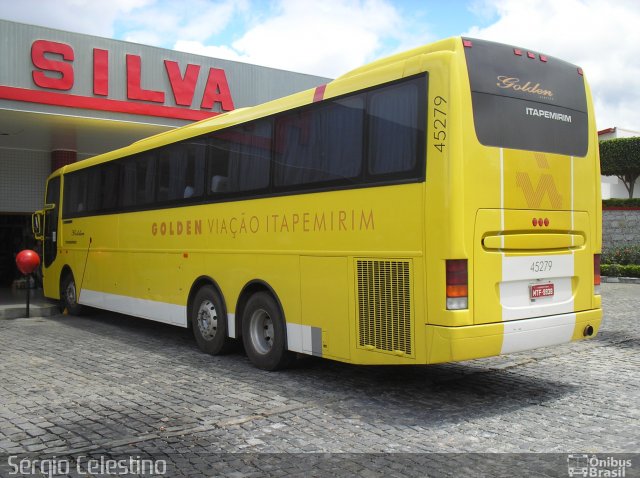 Viação Itapemirim 45279 na cidade de Jequié, Bahia, Brasil, por Sérgio Celestino. Número da foto: #2257387.