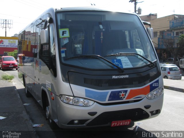 Transportes Jangada 4103 na cidade de Taboão da Serra, São Paulo, Brasil, por Bruno Santino. Número da foto: #2258362.