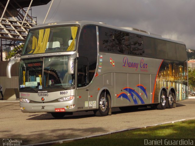 Dannycar Turismo 8007 na cidade de Florianópolis, Santa Catarina, Brasil, por Daniel Guardiola. Número da foto: #2259327.