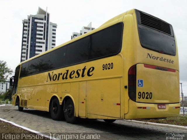 Viação Nordeste 0820 na cidade de Campina Grande, Paraíba, Brasil, por Felipe Pessoa de Albuquerque. Número da foto: #2258791.